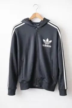 adidas フルジップパーカー トレフォイル刺繍 AGC005 L