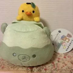 リラックマ ネオリラッくじ なかよしぬいぐるみセット賞 キイロイトリ
