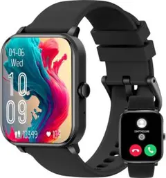 ASWEE スマートウォッチ 通話機能付き【iPhone対応&アンドロイド対応】