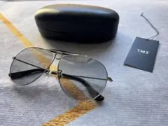 T.M.T サングラス アビエーター（ティアドロップ）型 シルバーのサムネイル
