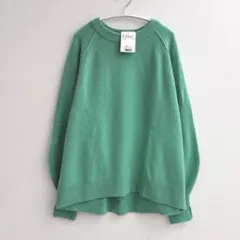 【タグ付き新品】アンタイトル　ウールカシミヤ　クルーネック　ニット　大きいサイズ