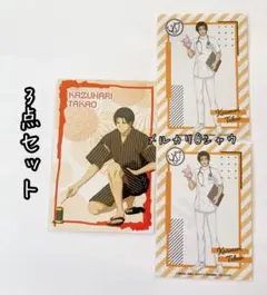 高尾和成　黒子のバスケ　イラストカード　ブロマイド　if 花火　浴衣　3点セット