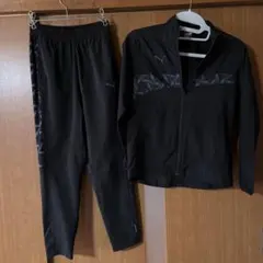 PUMA ブラック ジャージセット ウィンドブレーカー