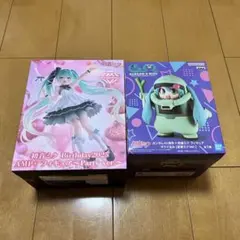 初音ミク　フィギュア　2体セット　ザクぐるみ　AMP