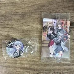 くら寿司にじさんじコラボ 葉加瀬冬雪 缶バッジ SMC組 カード 未開封