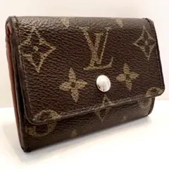 ルイヴィトン モノグラム ポルトモネプラ コインケース ブラウン M61930_