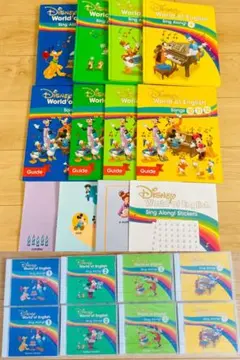 ディズニー英語システム DWE シングアロング 絵本とCD8枚 最新版のサムネイル