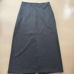 UNIQLO ロングスカート グレー タイトスカート
