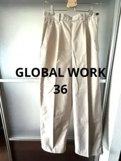 【グローバルワーク】新品未使用　パンツ　テーパード　オフィス　綺麗目