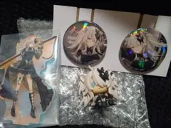 一番くじ ホロライブ 獅白ぼたん ちょこのっこ、アクスタ、缶バッジ