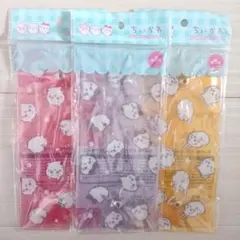 ちいかわ ボタン付きロングクリアケース マルチケース 3種類セット