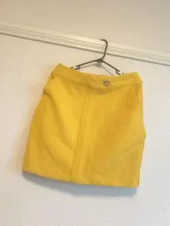 値下げ❣️【BANANA REPUBLIC】イエロー タイトスカート サイズ6