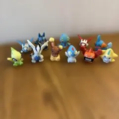 ポケモンキッズ 指人形 11個セット（ルギア、ルカリオ、セレビィ、ジラーチ 他）