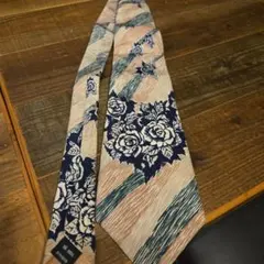 PROMISE FOR MEN ネクタイ 花柄 ベージュ系