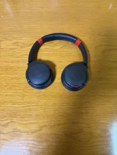 Audio technica ATH-S220BTワイヤレスヘッドフォン 黒と赤