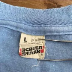 SCREEN STARS スクリーンスターズ　Tシャツ　サイズL デカロゴ　古着