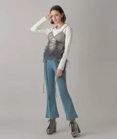 美品♡FOREVER 21 2WAYチュールキャミワンピース　オーガンジー