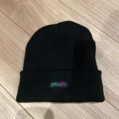 OAKLEY オークリー　ニット帽 ビーニー　黒