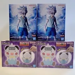 HUNTER×HUNTER】キルア フィギュア ポットクリン貯金箱 4点セット