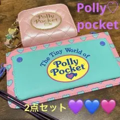 ポーリーポケット　polly pocket 財布 カードケース長財布 定期入れ
