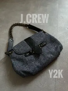 Y2K J.CREW jクルー jcrew ワンショルダーバッグ チェーン