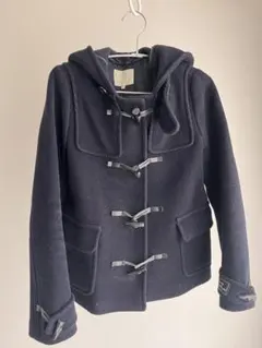 UNITED ARROWS ダッフルコート ネイビー フード付き