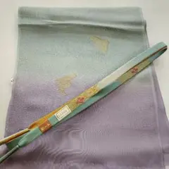 おしゃれな高級正絹手組帯締めと正絹帯揚げセット0444