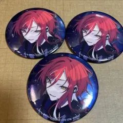 あんスタ プロセカ コラボグッズ メタリック 缶バッジ 逆先夏目3個 セット