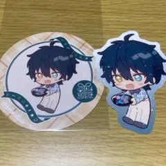 あんさんぶるスターズ!! アニカフェ 影片みか あんスタ コースター ステッカー