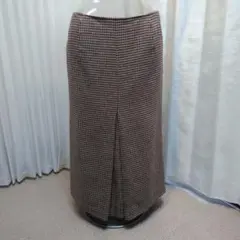 NEWT　日本製　ストレッチ ウール スカート　W64