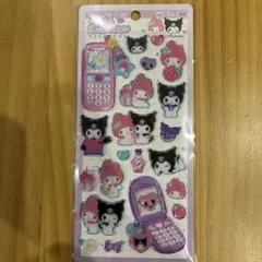 《正規品》平成ハッピーフォン クロミ マイメロ　シール