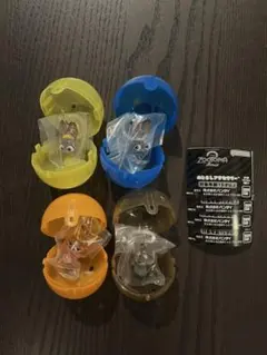ズートピア2 めじるしアクセサリー セミコンプリート セット 全4種