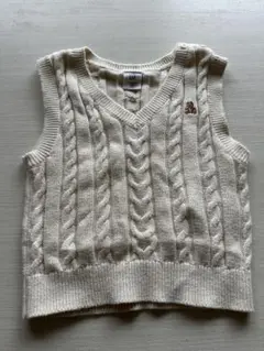 GAP baby アイボリー ベビーベスト 6-12ヶ月