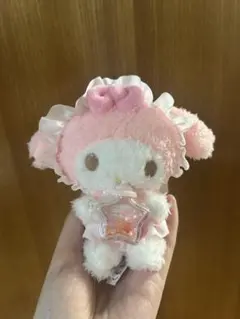 サンリオ マイメロディ 星屑ベイビーボトル マスコットホルダー お顔