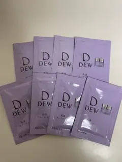 DEW クリアクレイフォンデュ マスク・洗顔料 7g(一回分)x 8枚