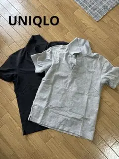 人気ブランド！UNIQLO 半袖ポロシャツ　お買得2枚セットのサムネイル