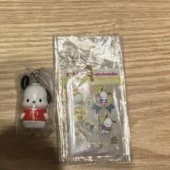 ポチャッコ めじるしアクセサリー ごほうびシール風キーホルダー