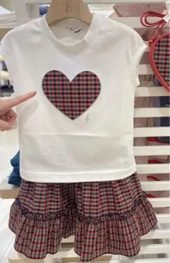 2026年最新】familiar 柄・デザイン：チェック 子供用Tシャツの人気