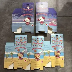 HELLO KITTY 日焼けキティ 紙製パッケージ 5枚セット