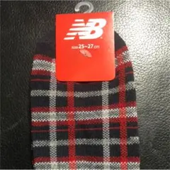 【新品未使用】new balance 男性用靴下 25〜27cm