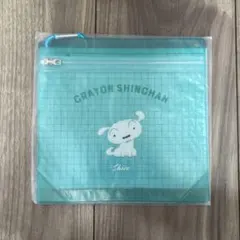 【新品 タグ付】 クレヨンしんちゃん カラビナジッパーケース シロ