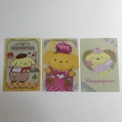 ポムポムプリン カード3枚セット