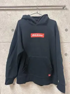 Dickies ブラック パーカー フード付き
