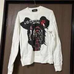 DSQUARED2 ホワイト トレーナー M