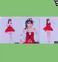 FRUITSZIPPER 生写真 クリスマス衣装　鎮西寿々歌