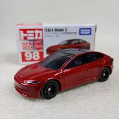 トミカ 98 テスラ モデル3 初回特別仕様 1/63スケール ミニカー