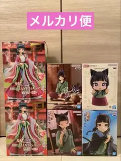新品・未開封 薬屋のひとりごと 猫猫 まとめ売り フィギュア 6個セット