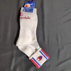 Champion スポーツソックス 23-25cm ホワイト
