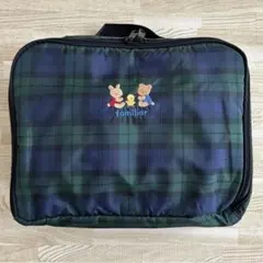 familiar ファミリア おむつポーチ チェックのサムネイル