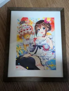 A2相当 すいみゃ 先生 原画イラストボード 複製原画 紐付き 箱無し A2相当 すいみゃ 先生 原画イラストボード 複製原画 紐付き 箱無し